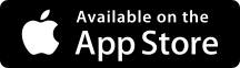 Download op de app store icoon