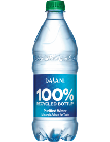 Dasani water bottle