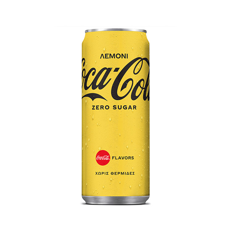 Coca-Cola Zero Λεμόνι, χωρίς Καφεΐνη