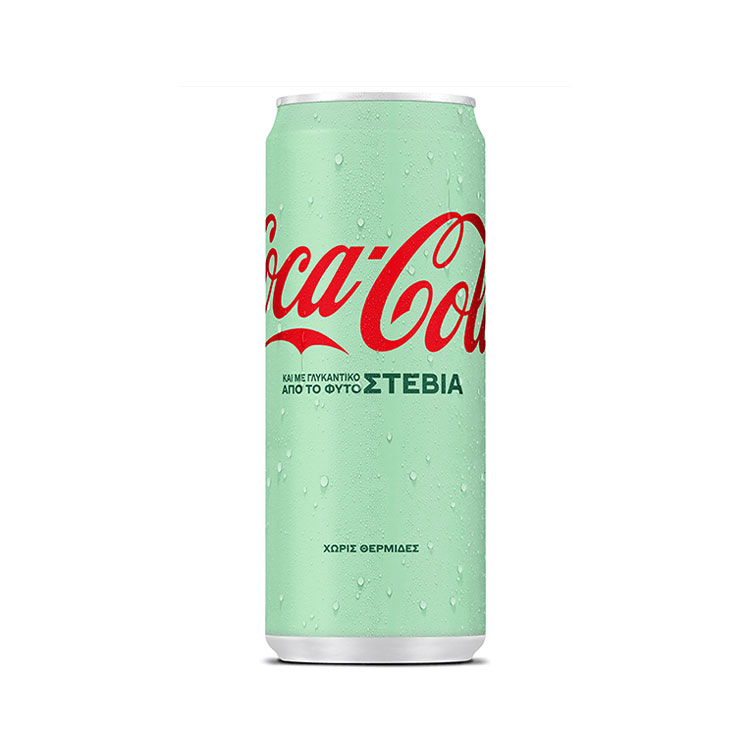 Coca‑Cola Χωρίς Θερμίδες, και με γλυκαντικό από το φυτό Στέβια