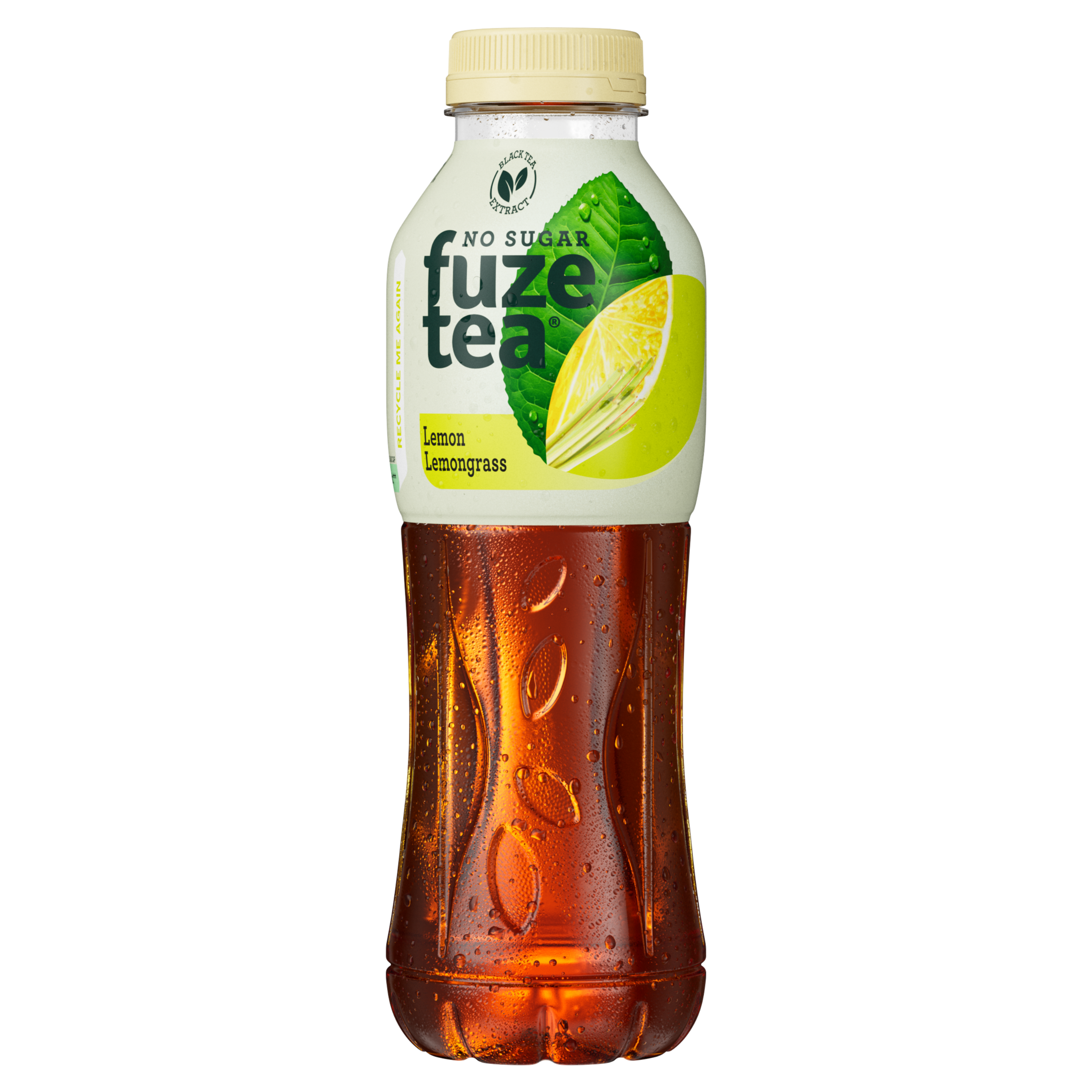 Fuzetea Black Ice Tea Lemon – Lemongrass Χωρίς Ζάχαρη