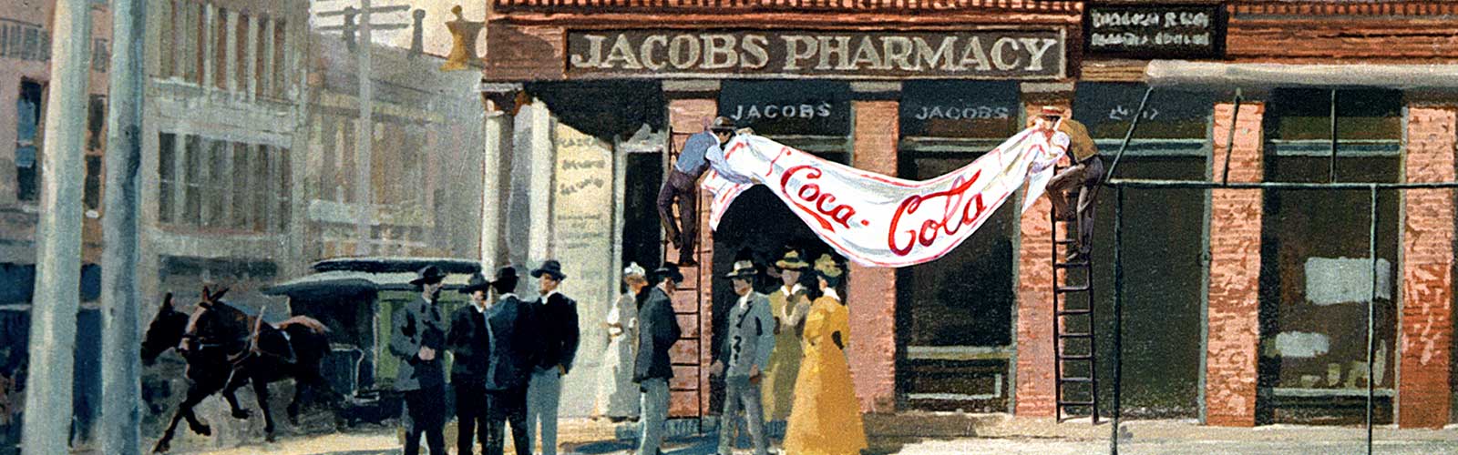 Η Coca‑Cola εφευρέθηκε από τον John S. Pemberton το 1886.