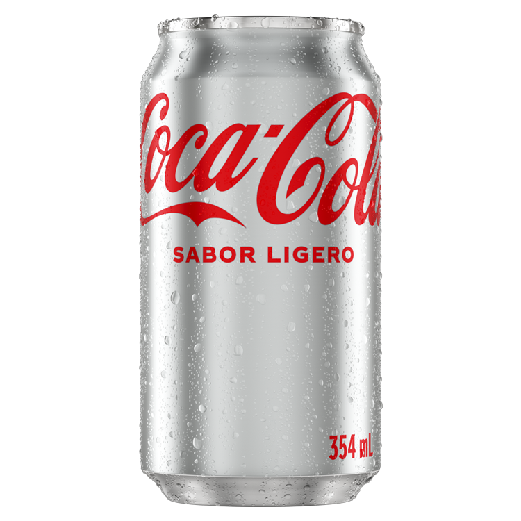 Lata de Coca-Cola Sabor Ligero 354mL
