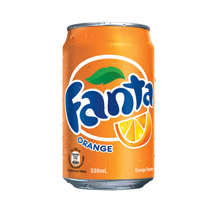 Fanta Orange can