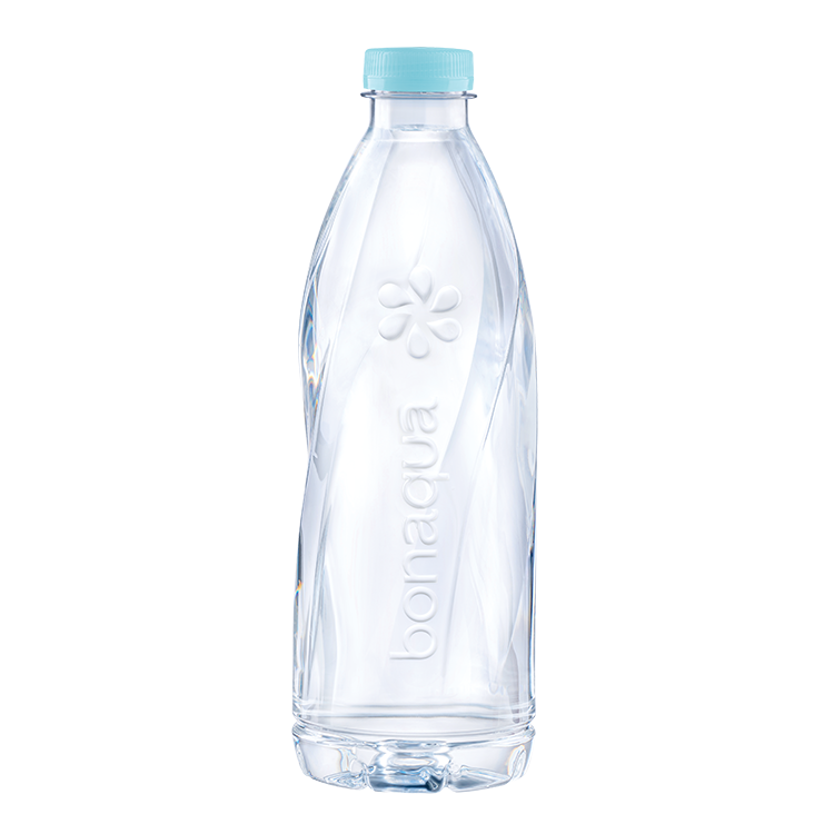 Bonaqua Mineralized Water Labelless bottle