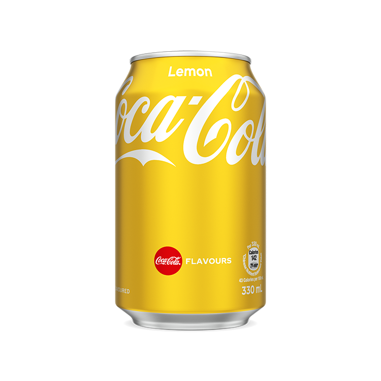 Coca-Cola Lemon can