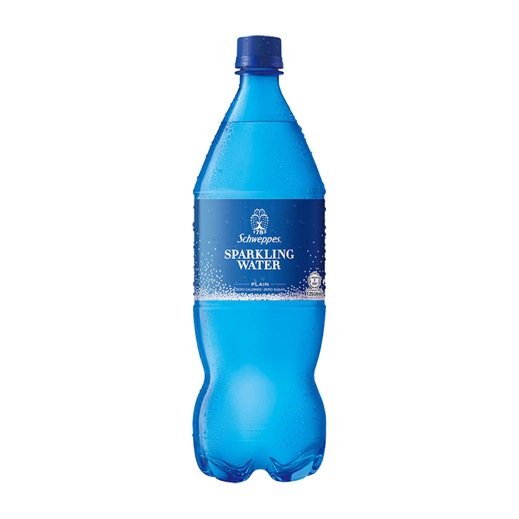 Schweppes Sparkling Water bottle