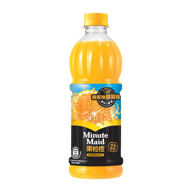 Minute Maid ® Orange Juice Drink bottle