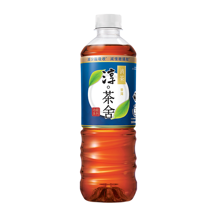 淳｡茶舍®消茶®普洱茶飲料 (含膳食纖維) (無糖) 樽