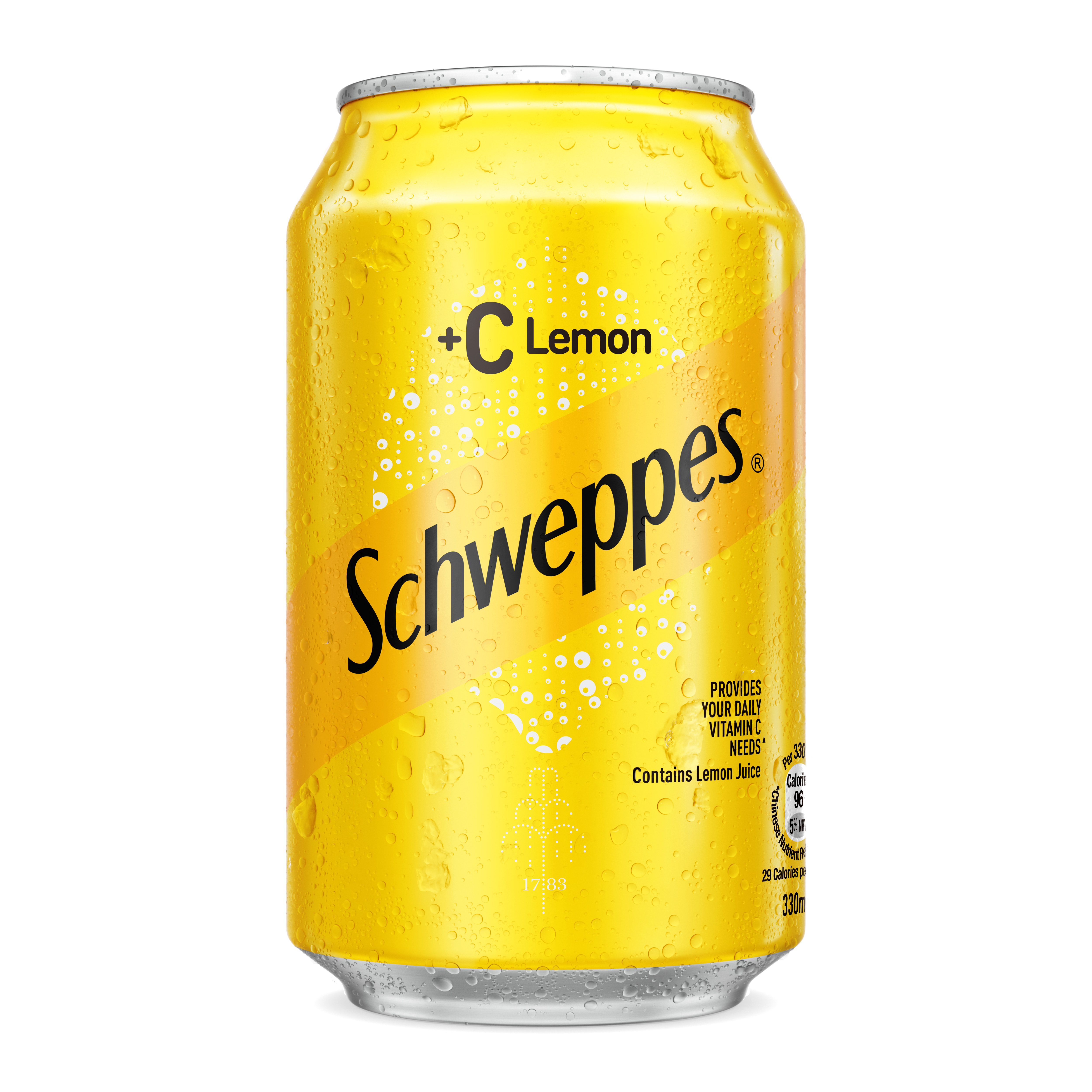 玉泉+C有氣檸檬飲品罐