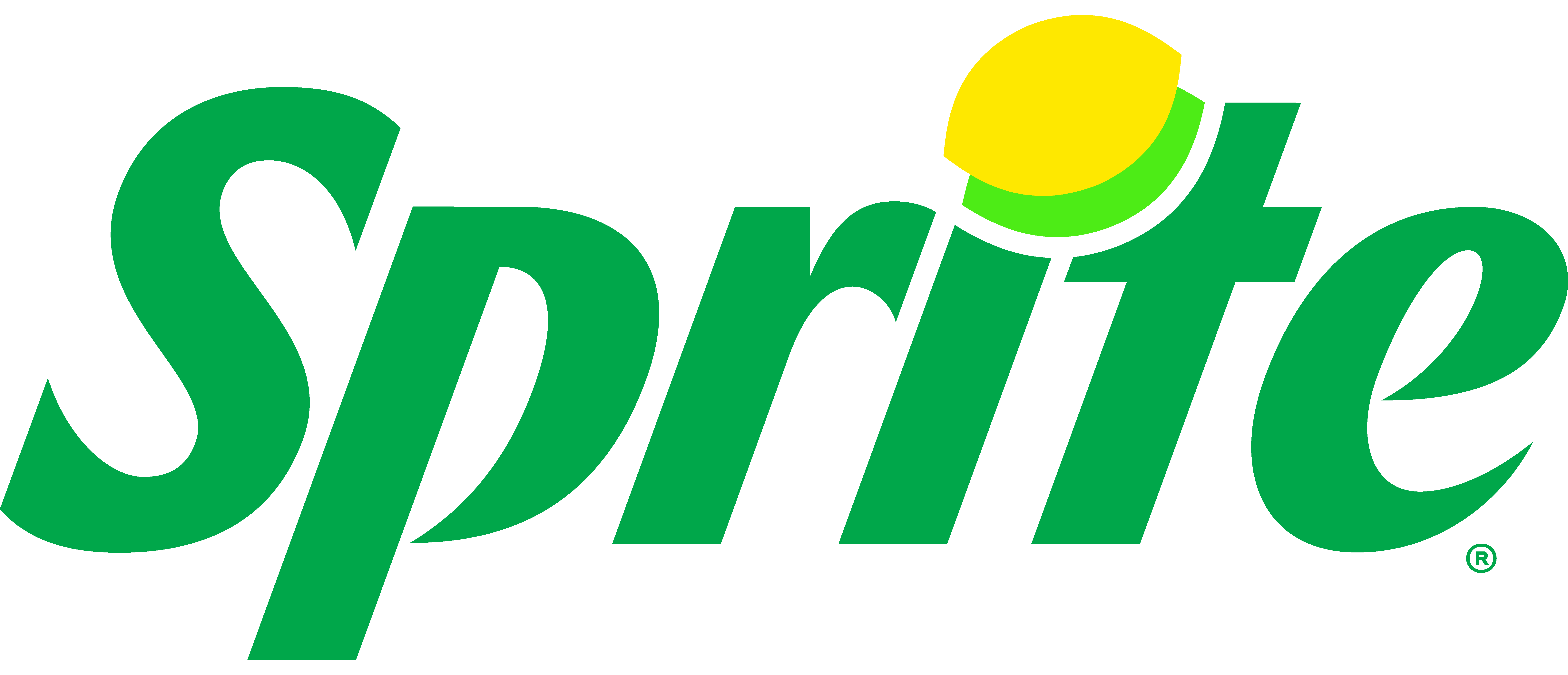 Logotip Sprite s bijelom pozadinom