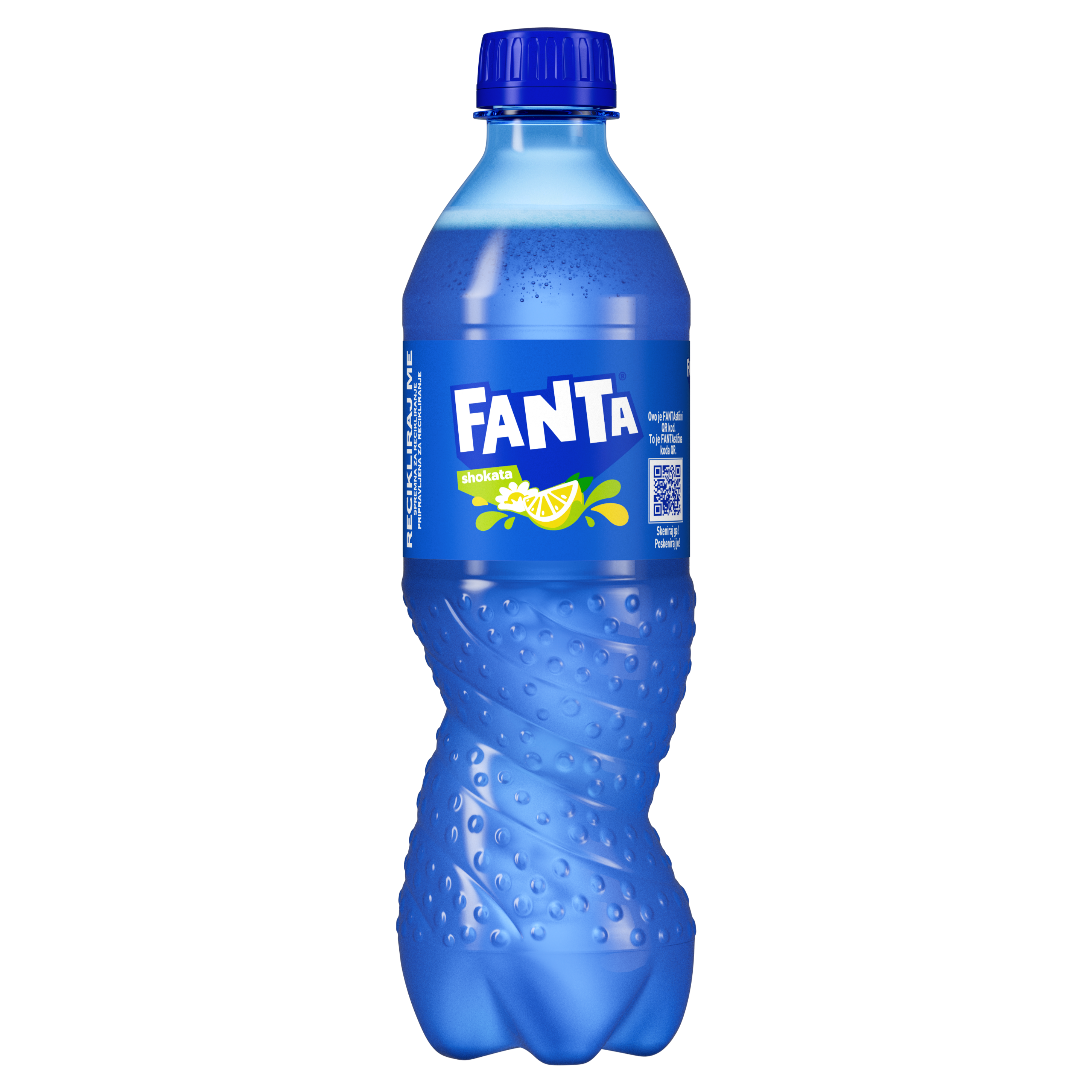 fanta shokata bočica s bijelom pozadinom