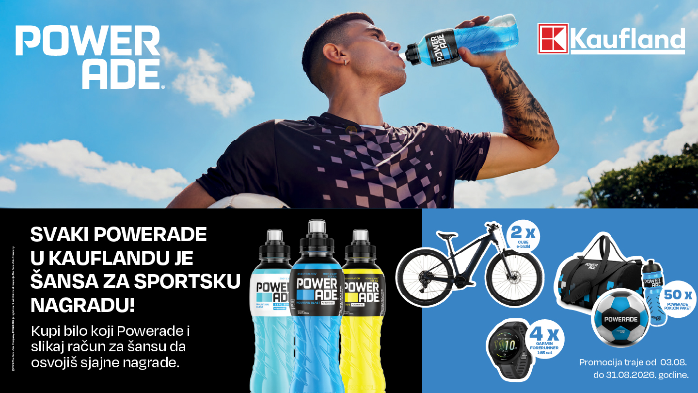 Powerade Kaufland Croatia