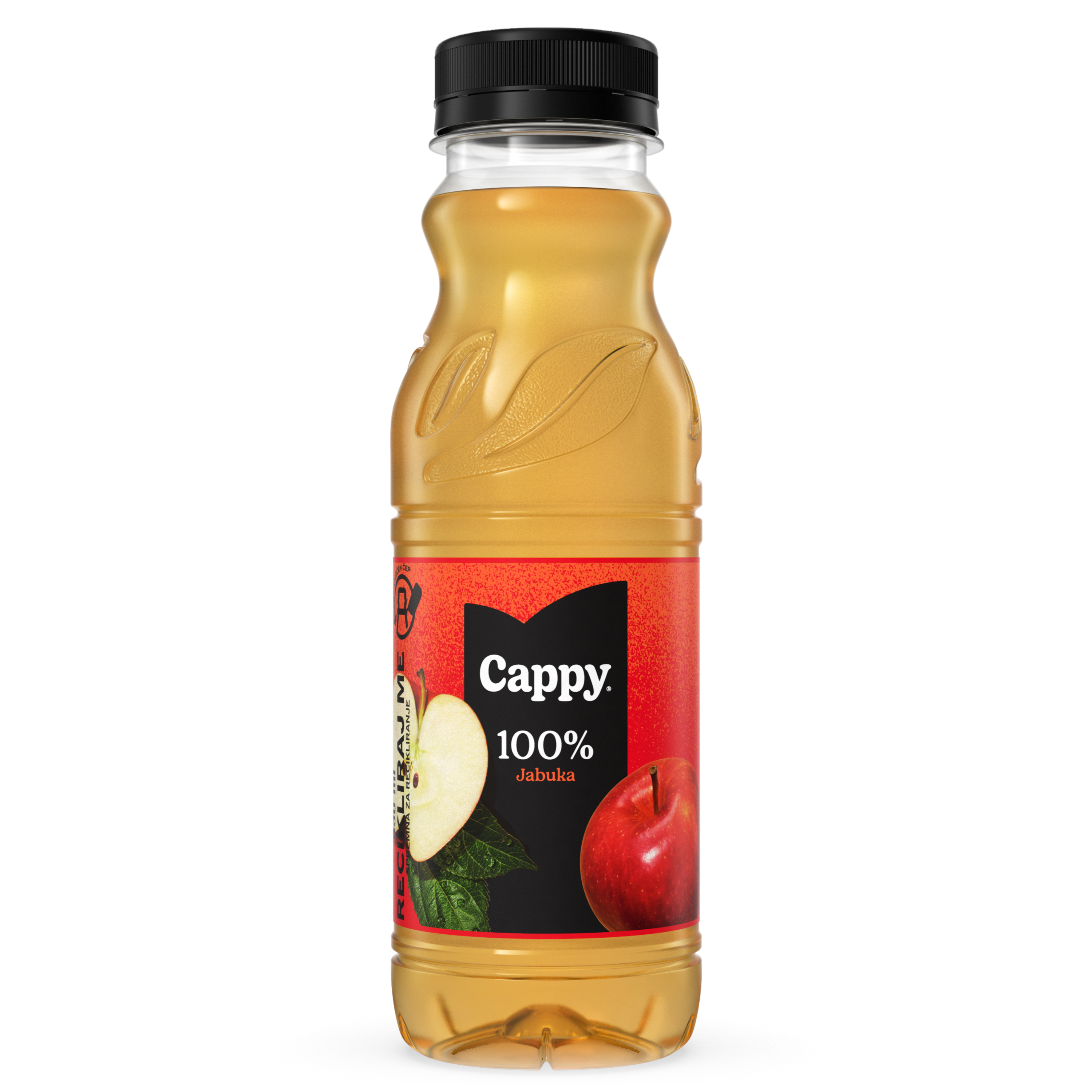 cappy bočica sok s bijelom pozadinom