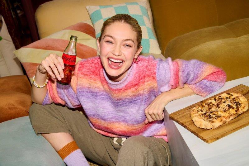 Coca-Cola Főzünk Együtt kampány Gigi Hadid