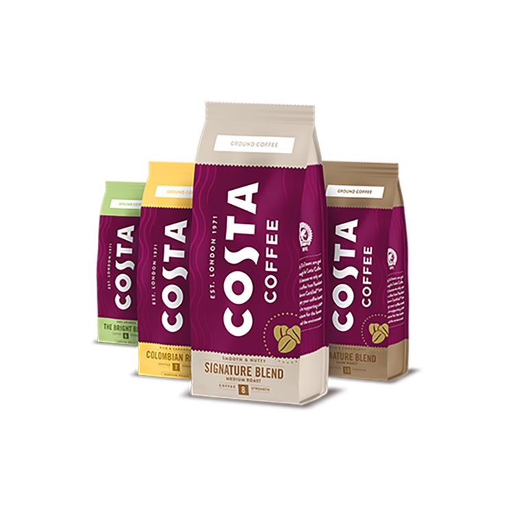 Costa Coffee őrölt kávék
