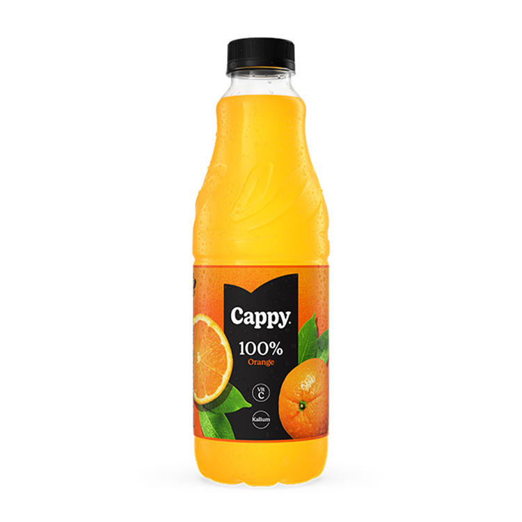 Cappy 100%-os narancs műanyag palack