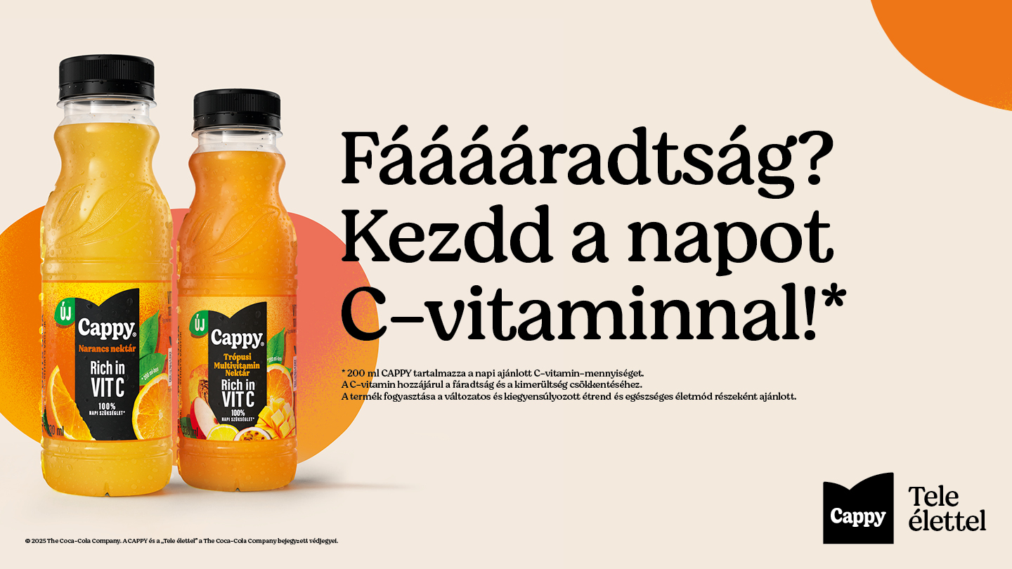 Cappy gyümölcsnektár C-Vitaminnal