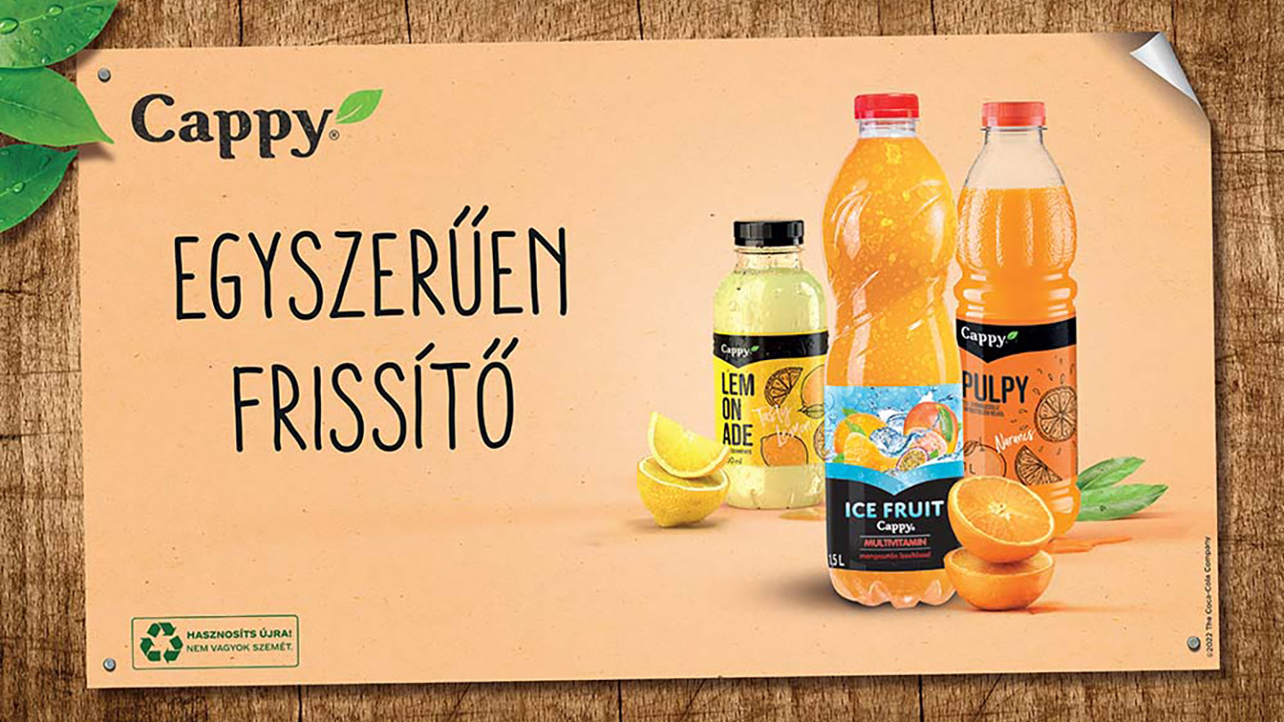Egyszerűen frissítő: Cappy Pulpy, Lemonade és Ice Fruit