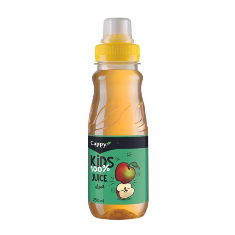 Cappy Kid 100% alma műanyag palack