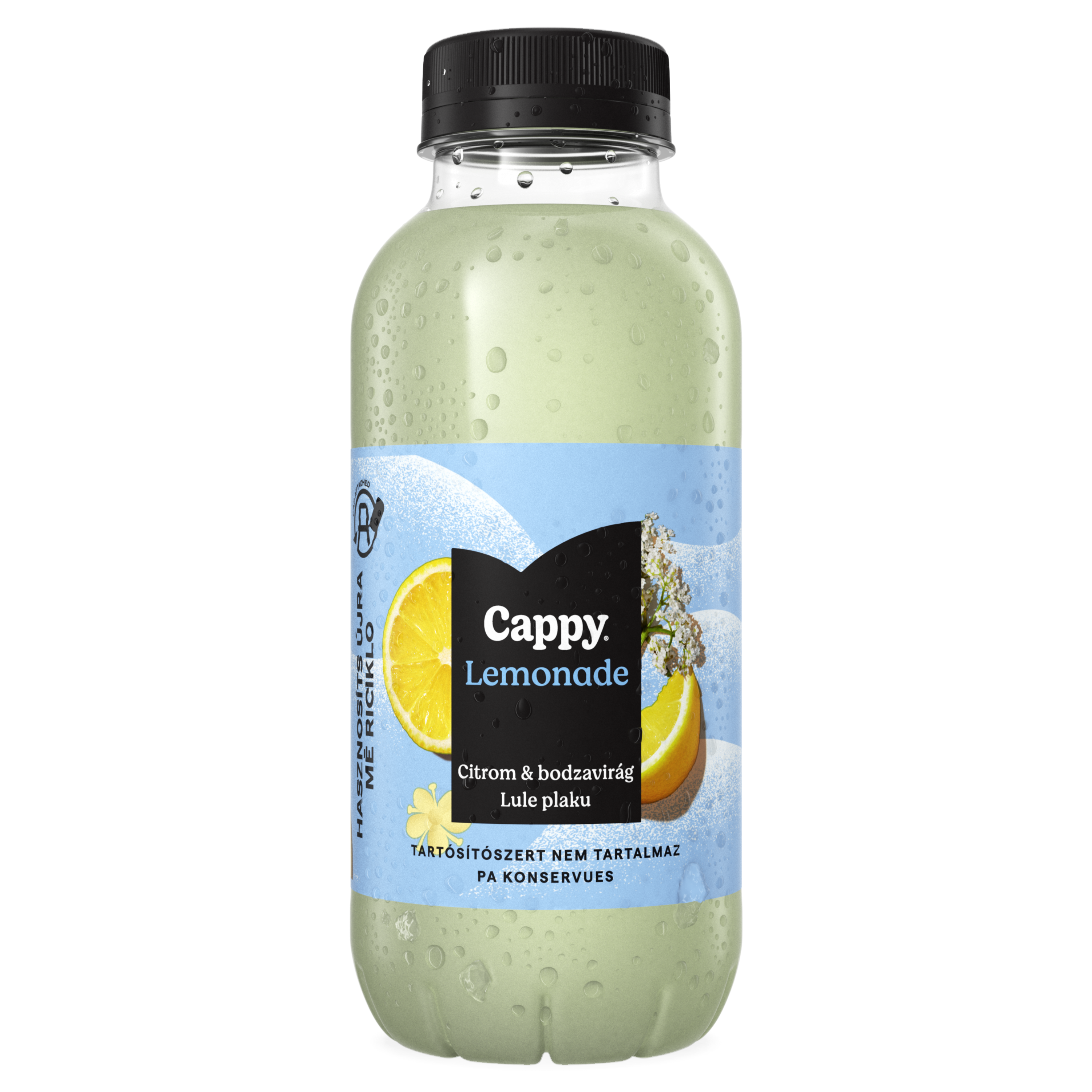 Cappy Lemonade Citrom-Bodza műanyag palack