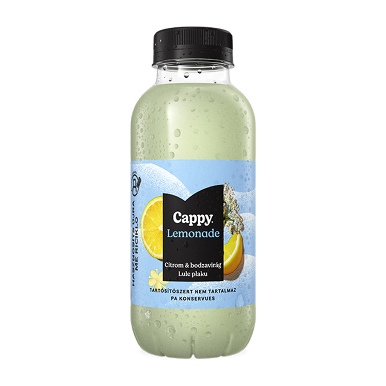 Cappy Lemonade Citrom-Bodza műanyag palack