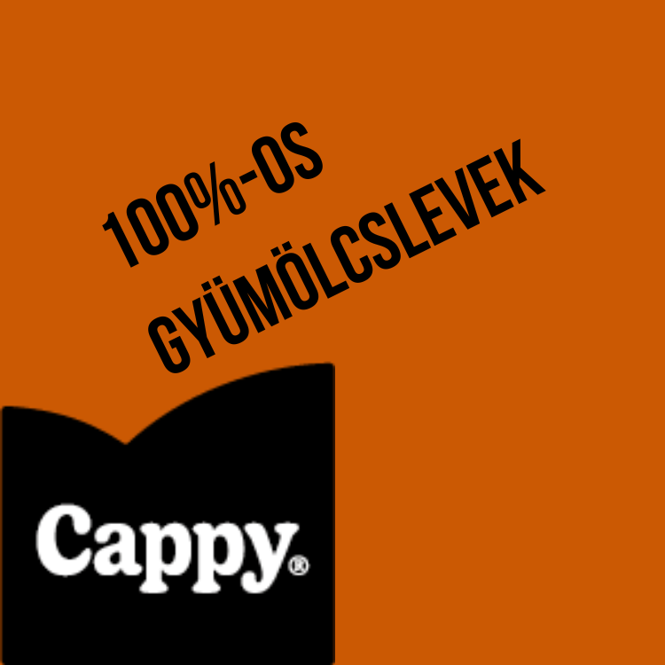 Cappy 100%-os gyümölcslevek