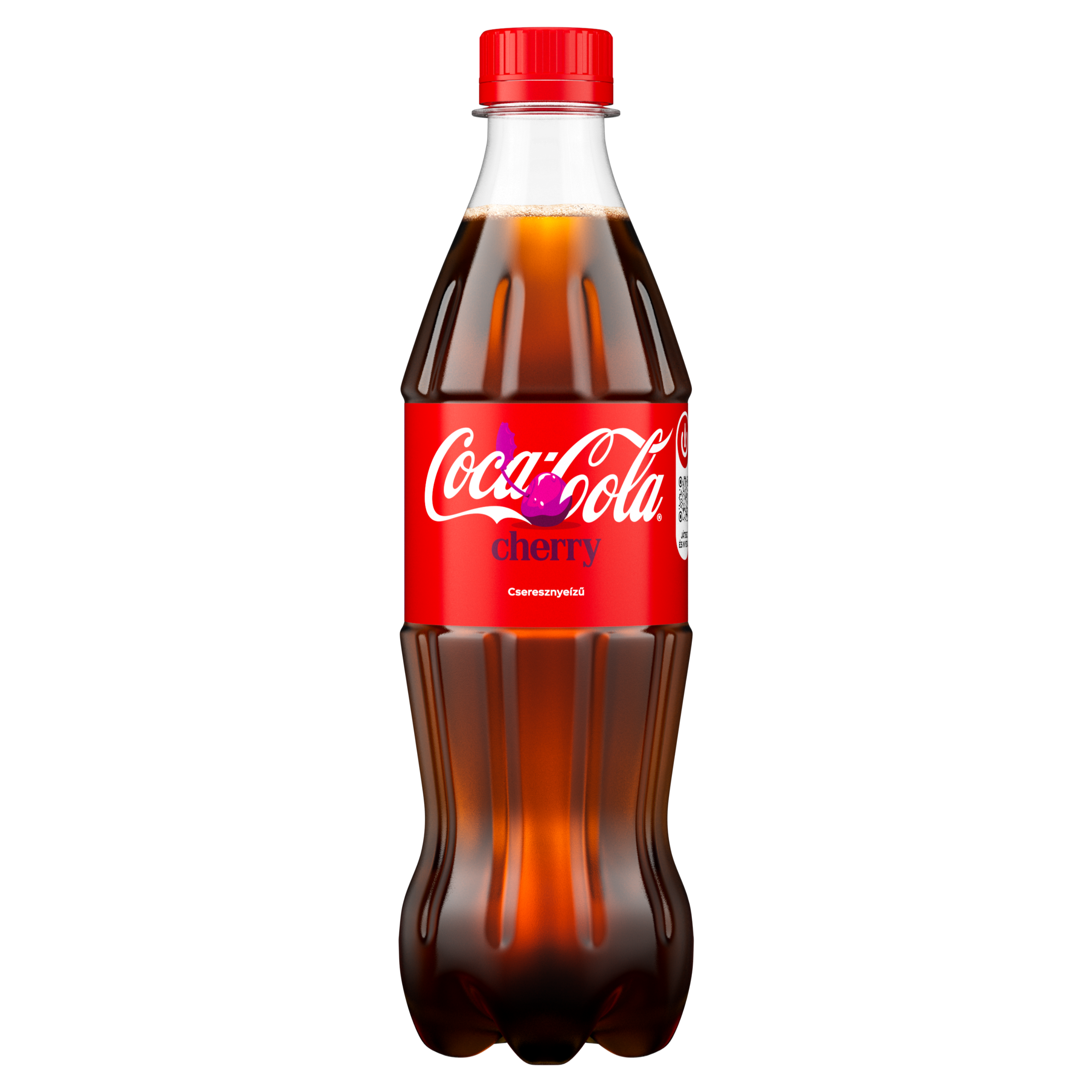 Coca-Cola Cherry műanyag palack