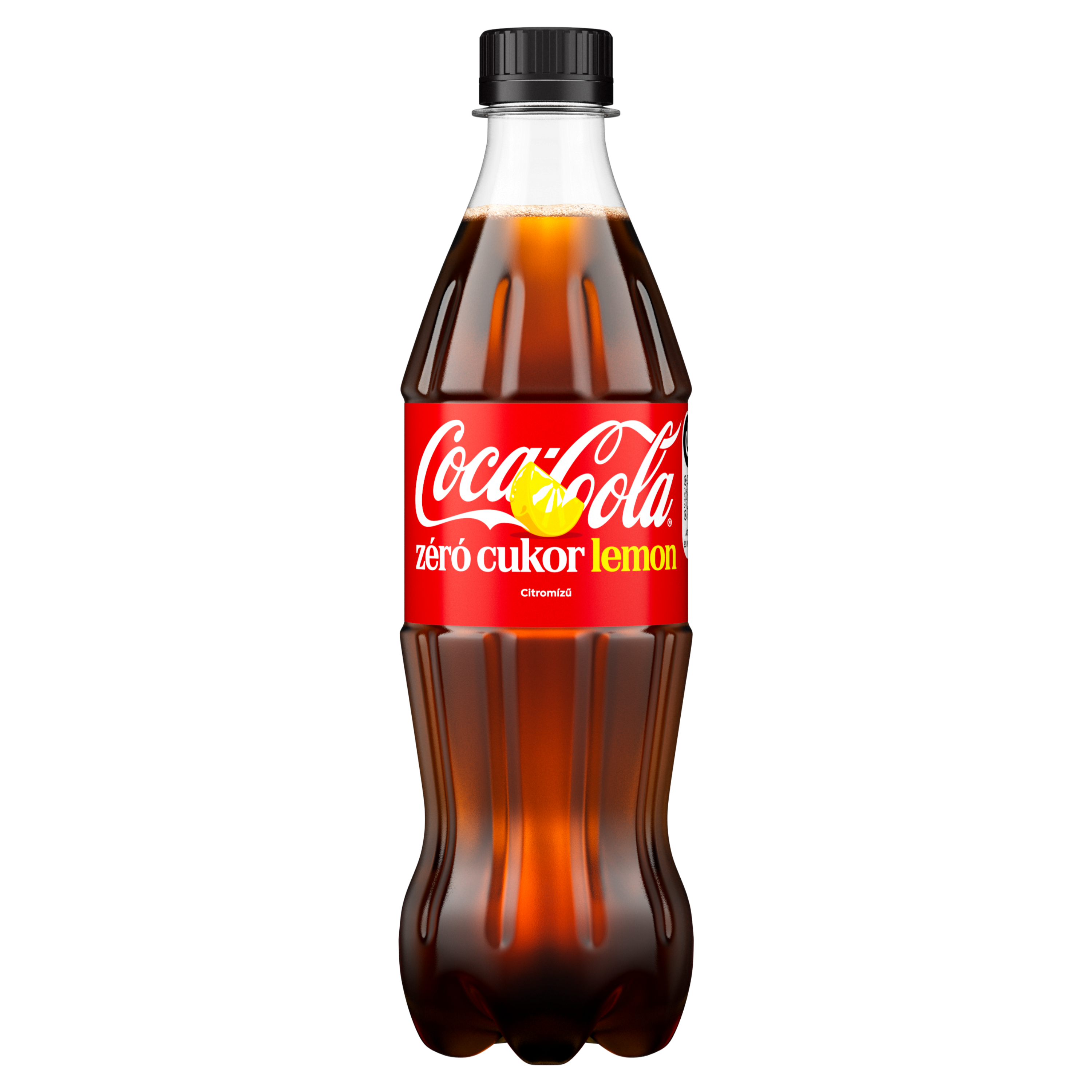 Coca-Cola Citrom Zero műanyag palack