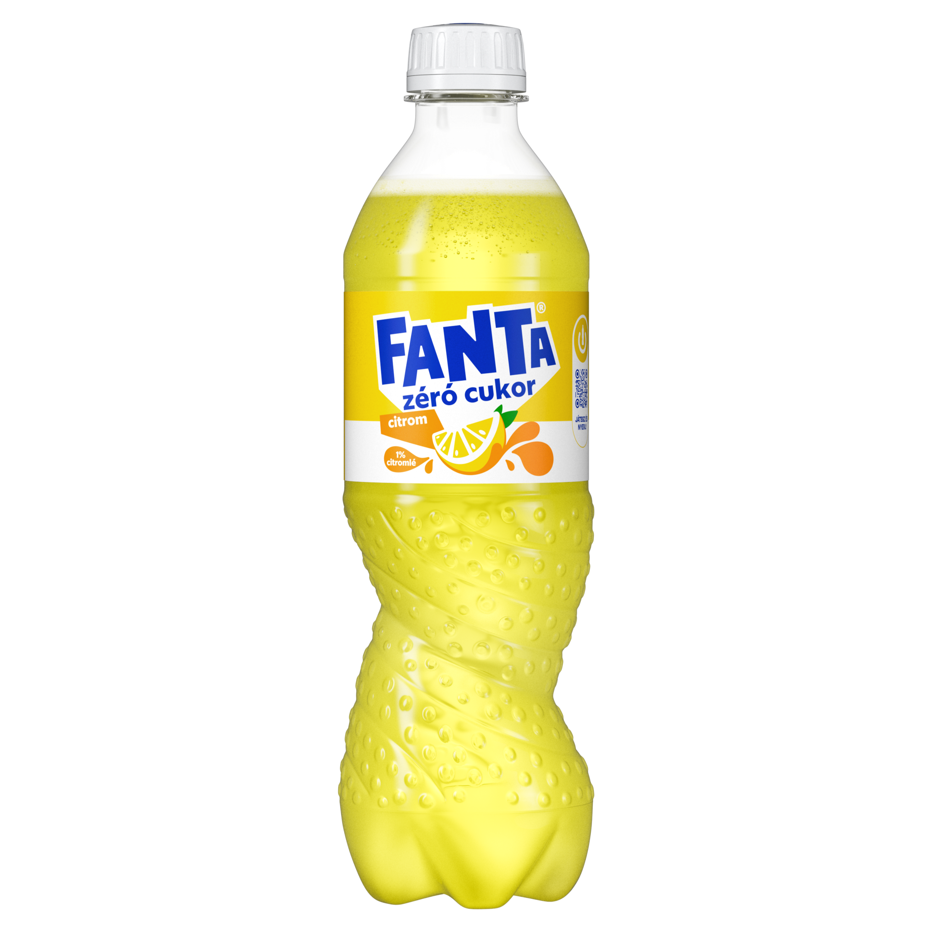 Fanta Lemon Zéró műanyag palack