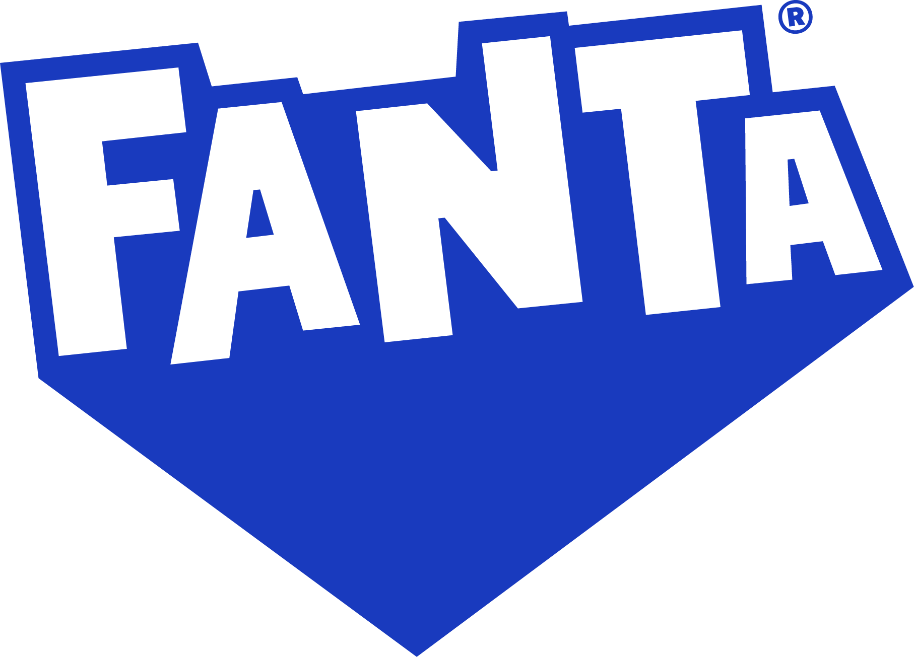 Kék Fanta logó
