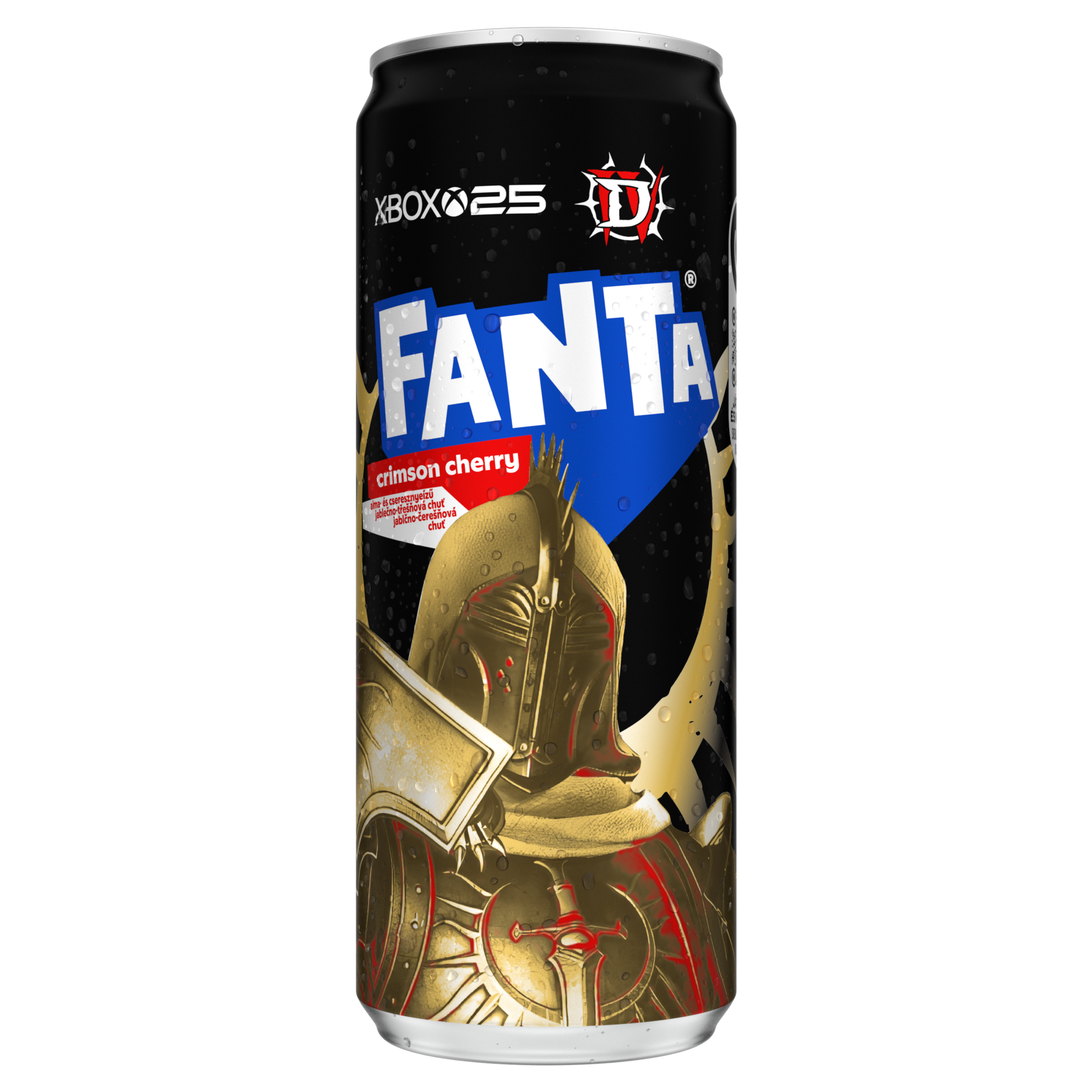 Fanta Crimson cherry limitált kiadású dobozos üdítő