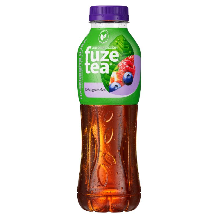 FUZETEA Fekete tea Erdeigyümölcs műanyag palack