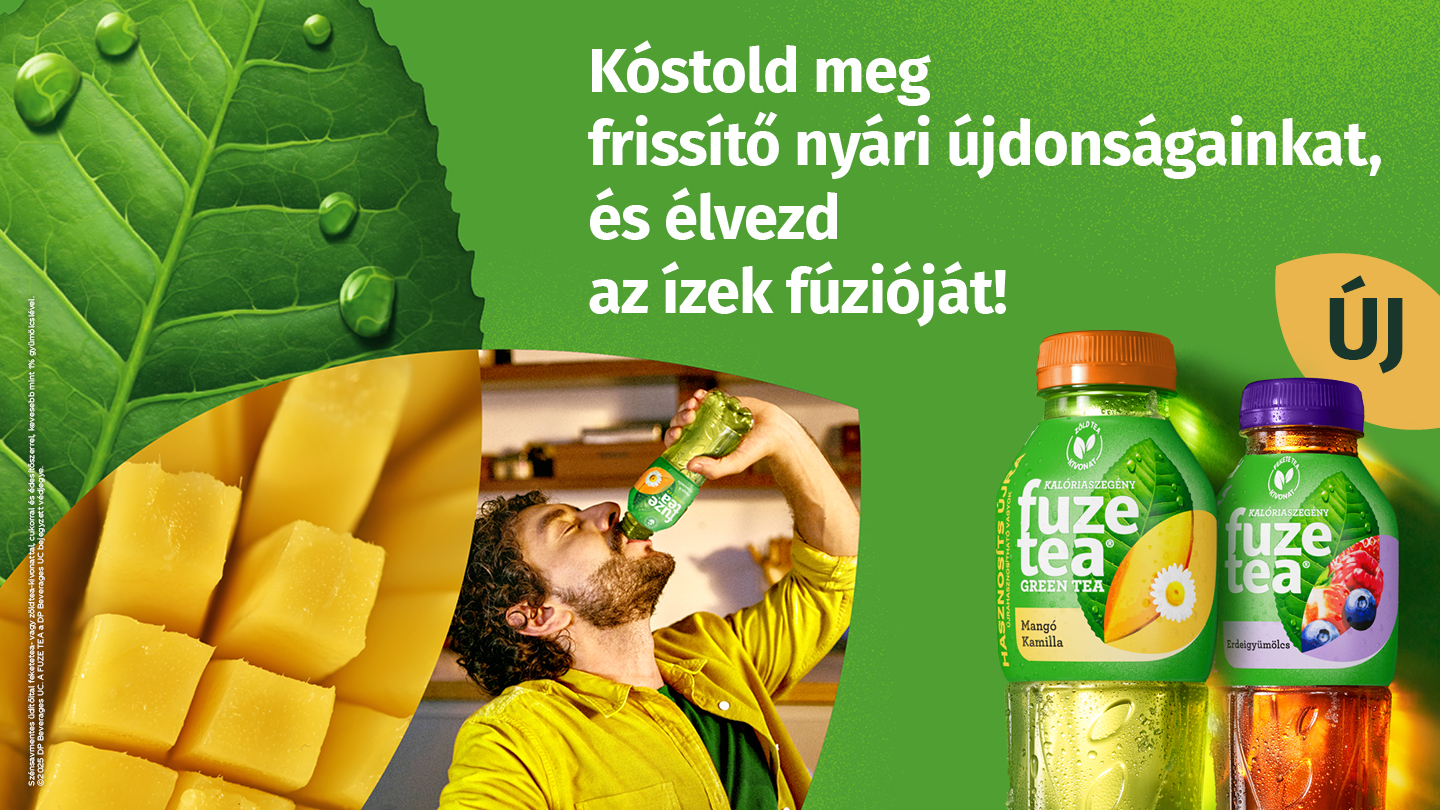 Fuze Tea 2025 nyári ízek