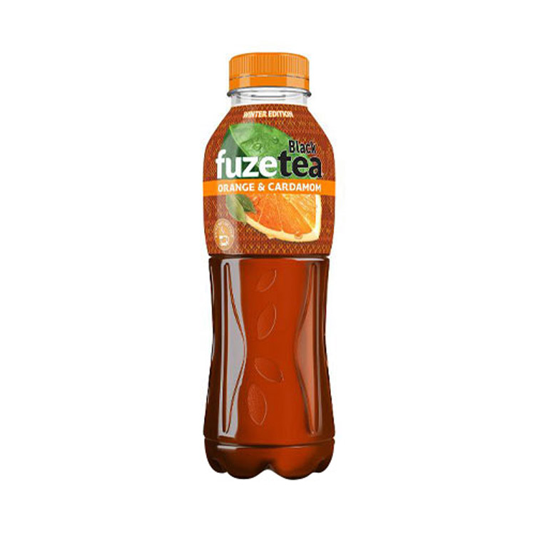 FUZETEA Fekete tea Narancs és Kardamom műanyag palack