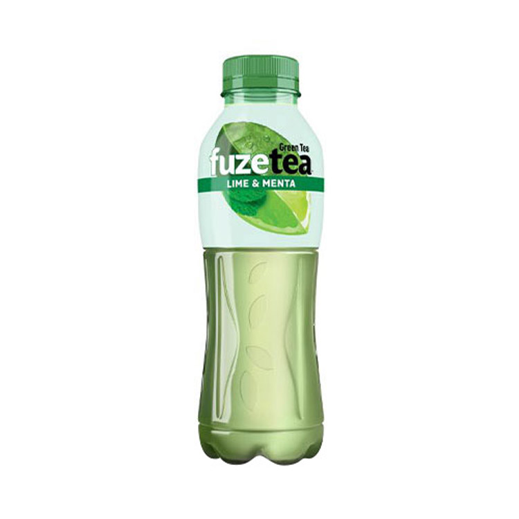 FUZETEA Zöld tea Lime és Menta műanyag palack