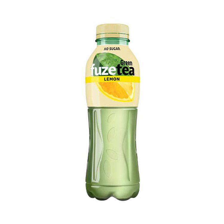FUZETEA Zero Zöld tea a Citrom ízével műanyag palack