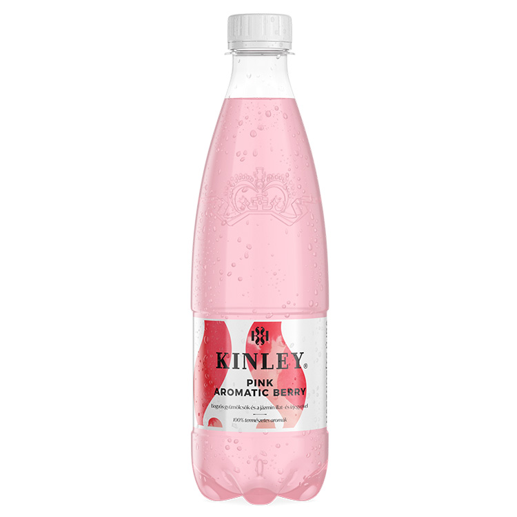 Kinley Pink Aromatic Berry műanyag palack