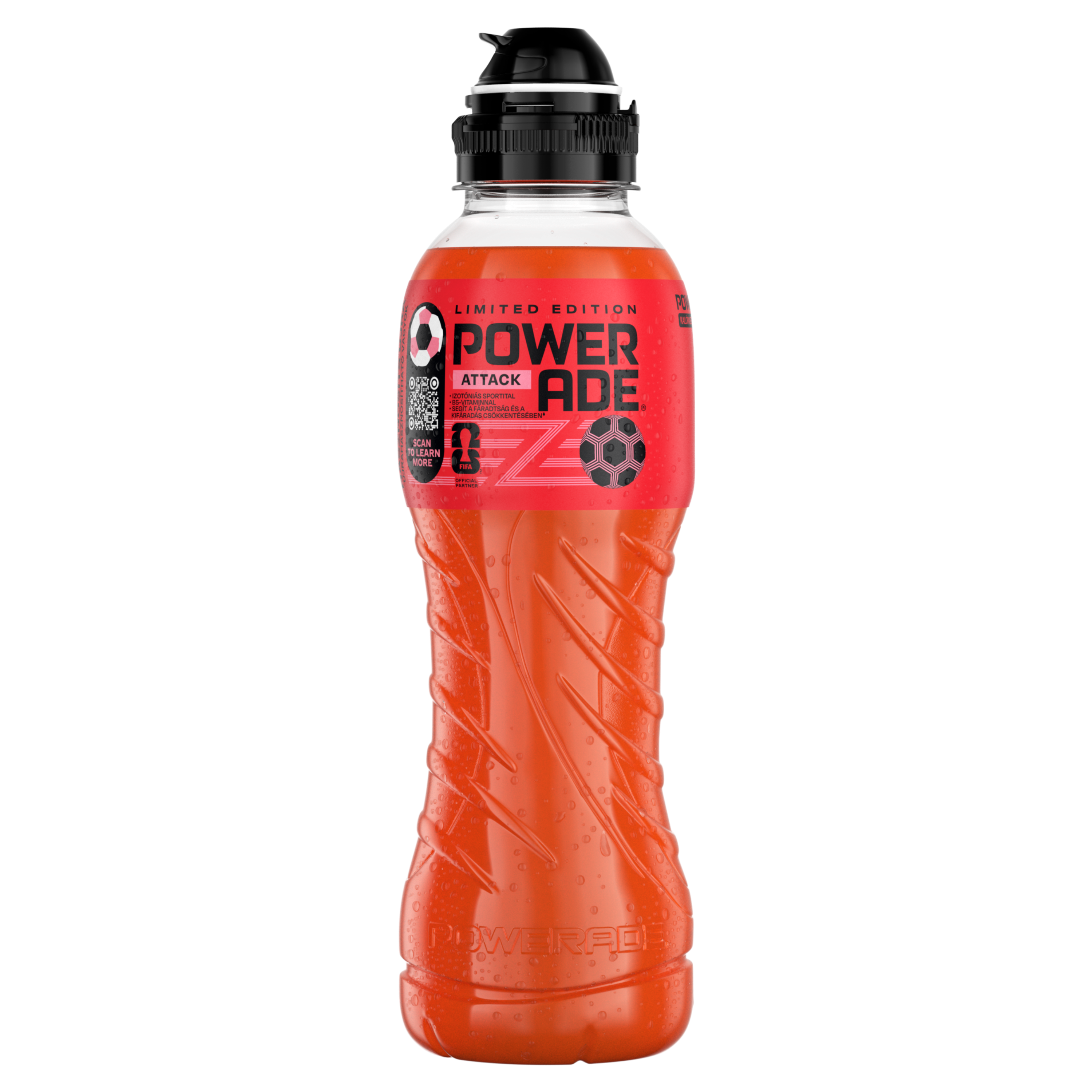Powerade Playstyles Attack műanyag palack