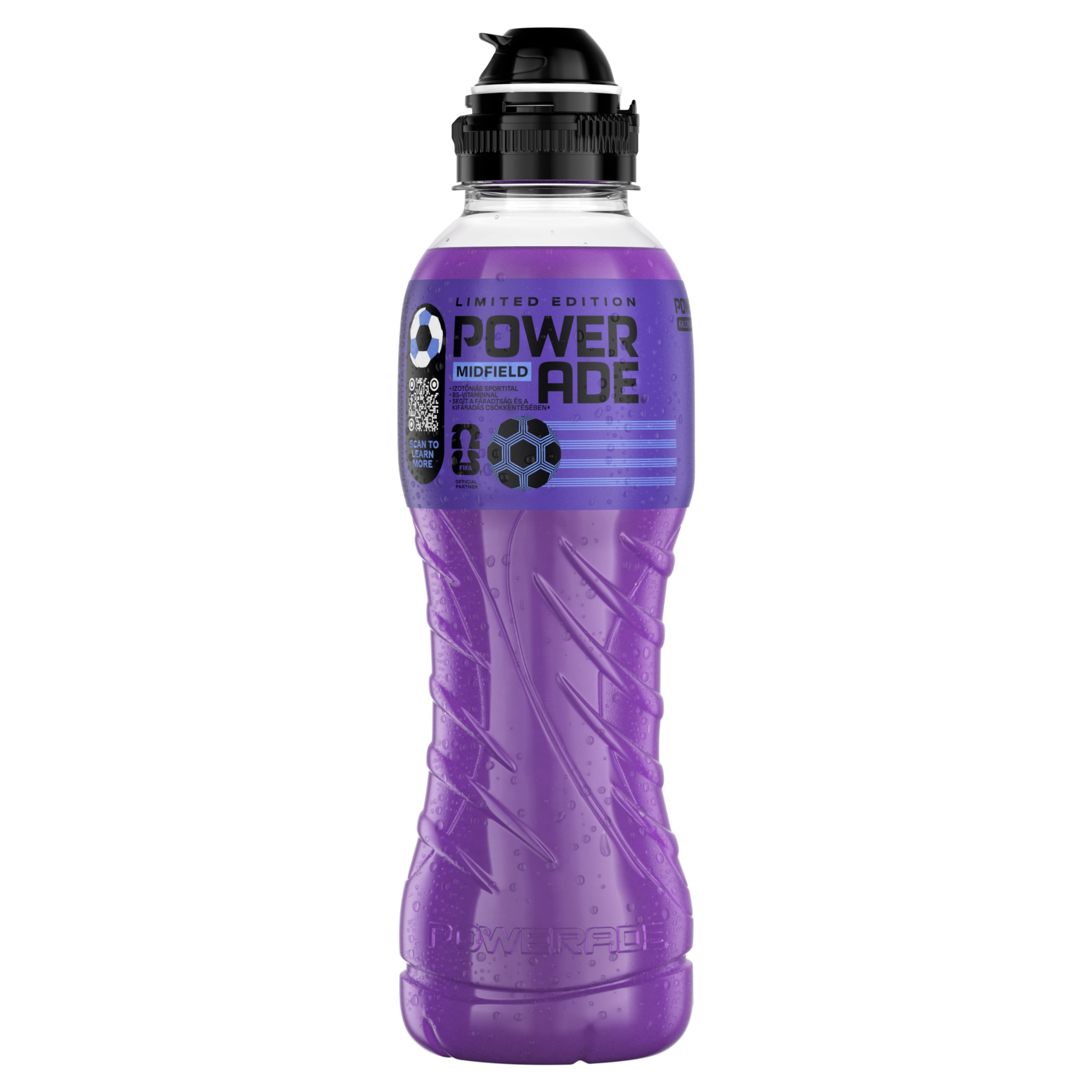 Powerade Playstyles Midfield műanyag palack
