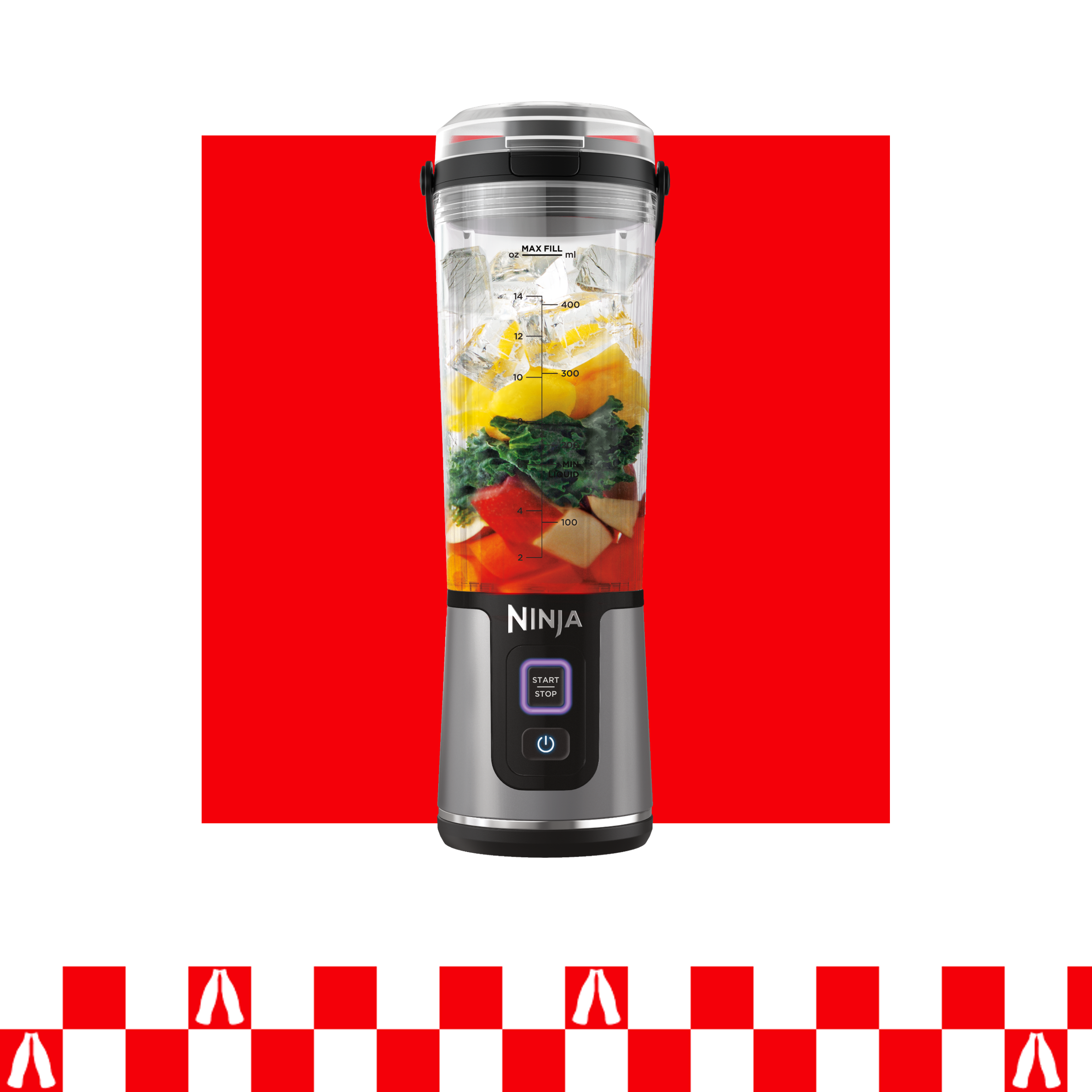 Napi 3 db Ninja Blast vezeték nélküli turmix