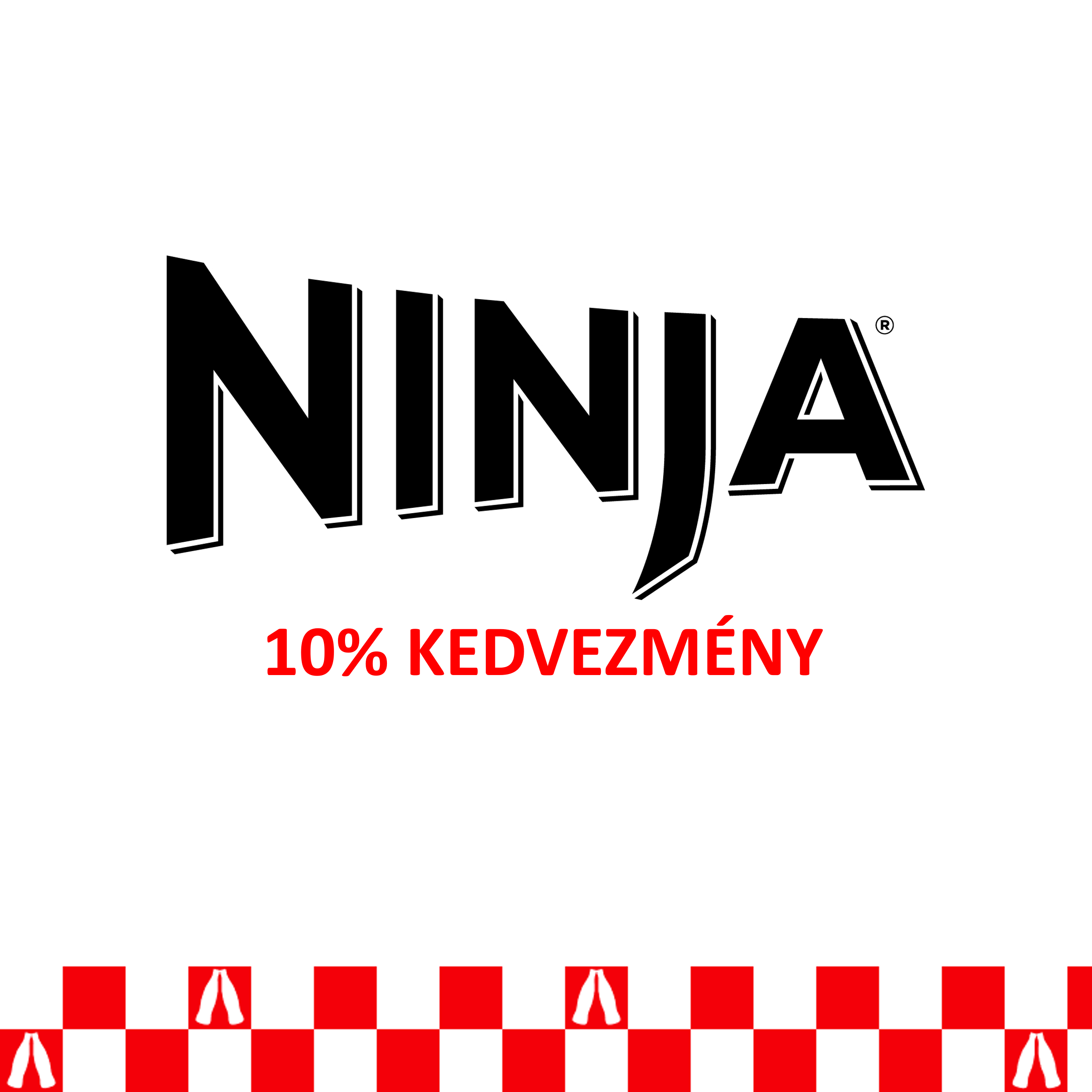Garantált nyeremény: 10% kedvezmény a ninjahome.hu weboldalon