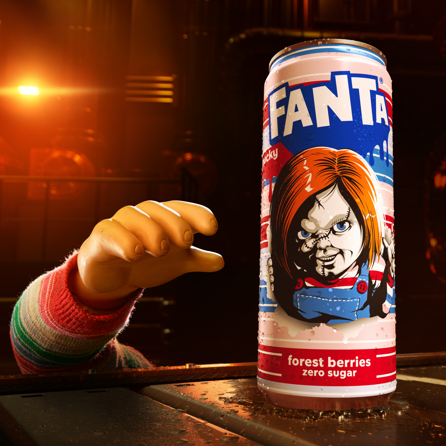 Fanta Zero Chucky Punch