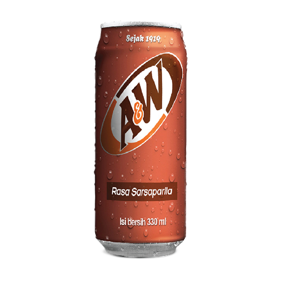A&W 330ml can