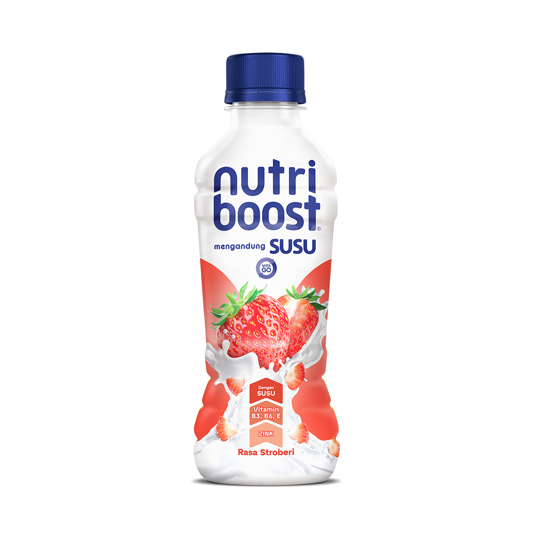 NUTRIBOOST Stroberi - PET 300ml