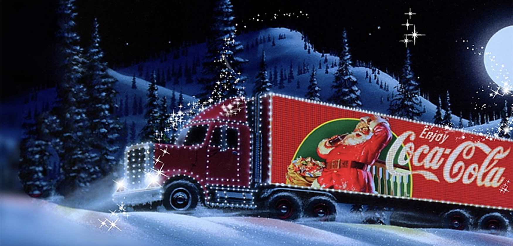 Coca Cola Christmas Truck 2024 Usa Legra Tiffanie