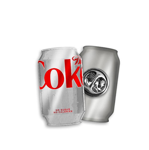 diet coke pins