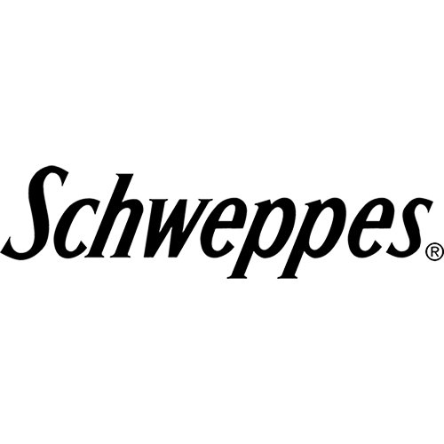 Schweppes Mixers logo.