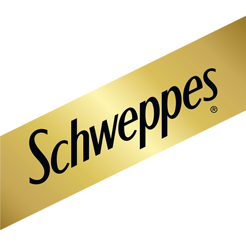 Schweppes Slimline logo.