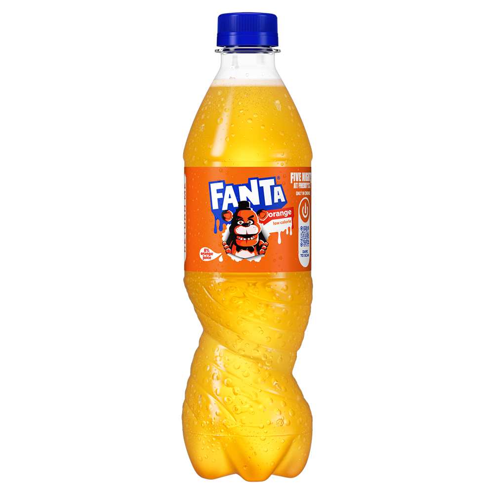 Fanta orange bottle with Freddy Fazbear image featured 